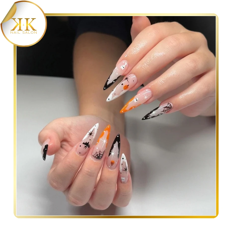 Ladies nails art